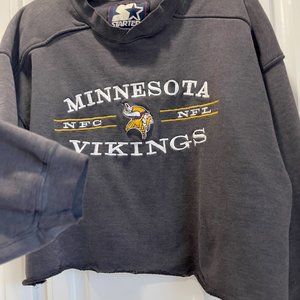 SOLD🥑NFL x Vintage 90s Minnesota Vikings Crewneck Sweatshirt